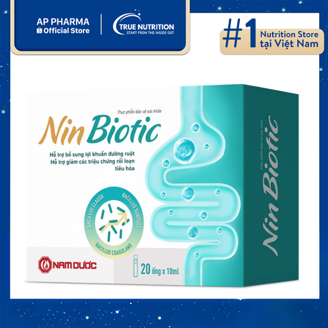  Ninbiotic Nam Dược - Lợi Khuẩn Tăng Cường Cải Thiện Tiêu Hóa Và Miễn Dịch 
