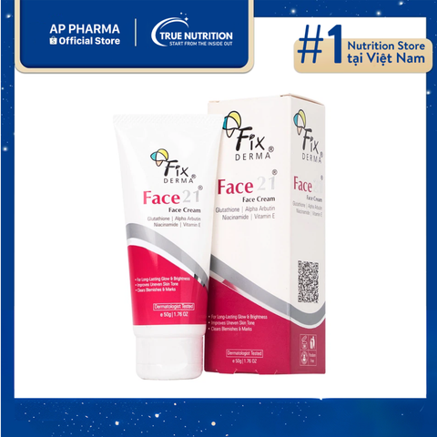  Face Cream Fixderma Face21: Đánh Thức Vẻ Đẹp Làn Da Sáng Mịn! 