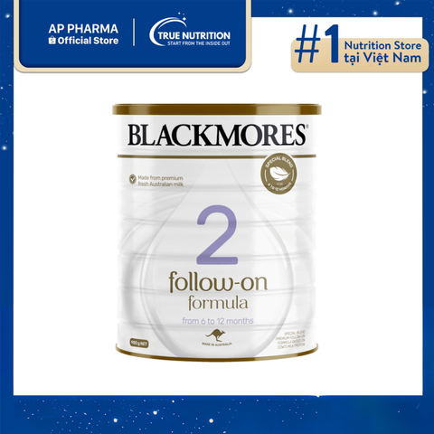  Sữa BLACKMORES 2 Follow-on Úc: Dinh Dưỡng Tốt Nhất Cho Trẻ 6-12 Tháng 