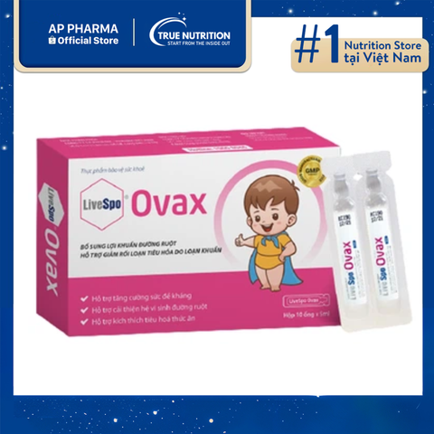  Livespo Ovax: Bí quyết bảo vệ hệ tiêu hóa và tăng cường miễn dịch 
