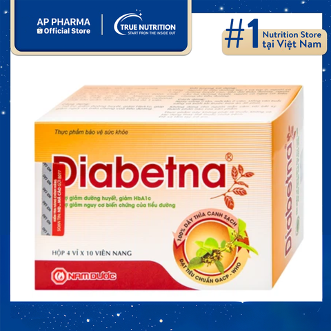Viên Uống Diabetna Nam Dược: Giải Pháp Để Hỗ Trợ Quản Lý Đường Huyết