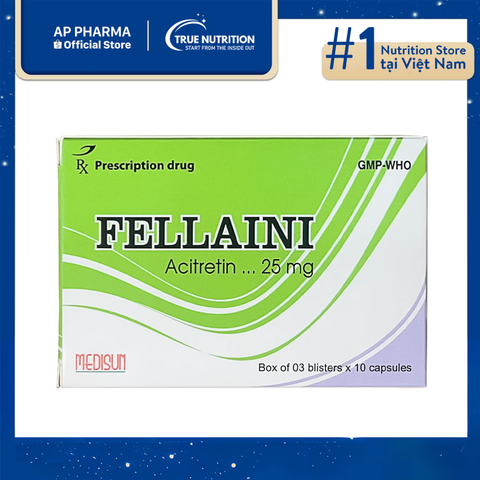  Thuốc Fellaini 25mg Có Tác Dụng Gì? thông tin thuốc và cách dùng 
