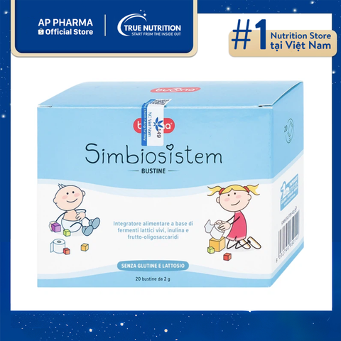  Simbiosistem: Bổ sung chất xơ và lợi khuẩn, hỗ trợ tiêu hóa vượt trội 