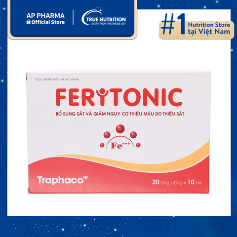  Feritonic: Giải Pháp Bổ Sung Sắt Tối Ưu Để Ngăn Ngừa Thiếu Máu 