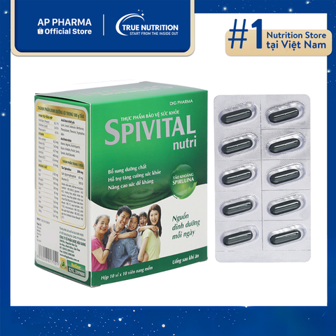  Viên uống Spivital Nutri DHG: Tăng Cường Sức Đề Kháng Từ Tự Nhiên! 