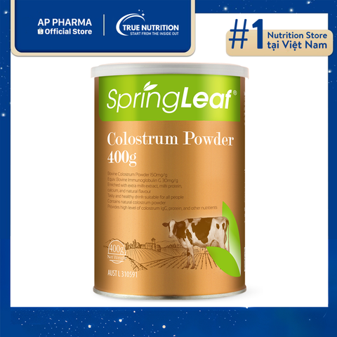  Bột Sữa Non SpringLeaf: Giải Pháp Tăng Cường Sức Khỏe Toàn Diện 