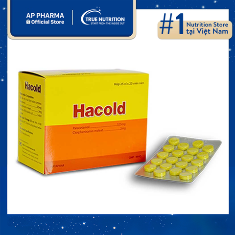  Thuốc Hacold Là Thuốc Gì? thành phần, công dụng và cách dùng 