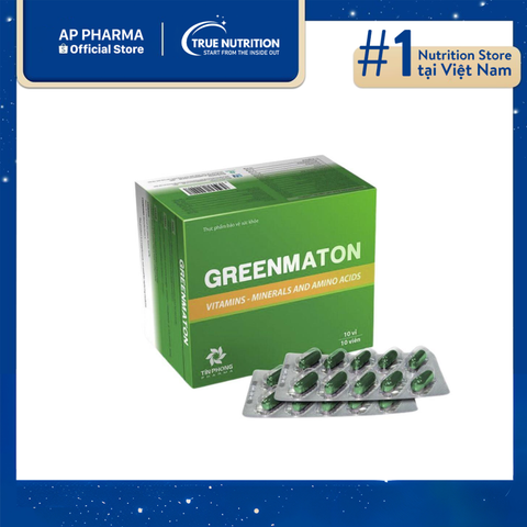  Greenmaton: Tăng cường sức khỏe toàn diện mỗi ngày! 