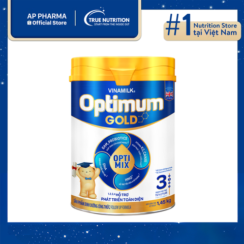  Sữa Vinamilk Optimum Gold 3: Tăng Cường Chức Năng Não Bộ và Hệ Miễn Dịch 