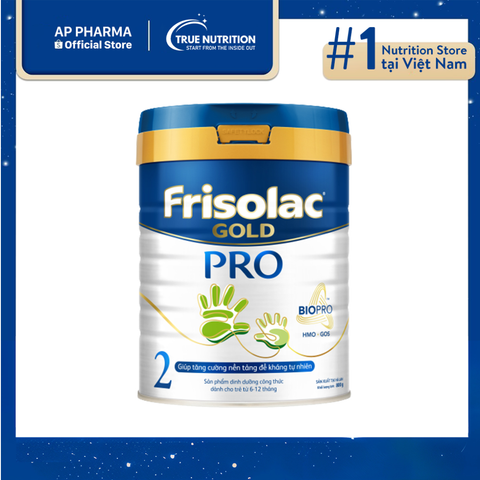  Sữa Frisolac Gold Pro 2 Hỗ Trợ Toàn Diện Cho Não Bộ & Thể Chất Của Trẻ 