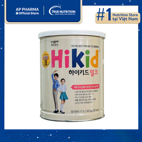 Sữa Hikid Hàn Quốc: Giúp Trẻ Tăng Cân, Cao Lớn Khỏe Mạnh