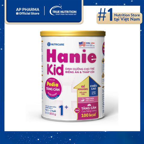  Sữa HANIE KID 1+: Giải Pháp Cho Sự Phát Triển Toàn Diện Của Trẻ 