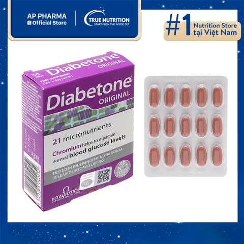 Diabetone - Công Thức Đặc Biệt Để Đạt Cân Bằng Đường Huyết Tối Ưu