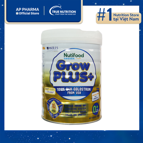 Grow Plus Vàng 0+: Dinh Dưỡng Đỉnh Cao Cho Trẻ Sơ Sinh Đến 12 Tháng 