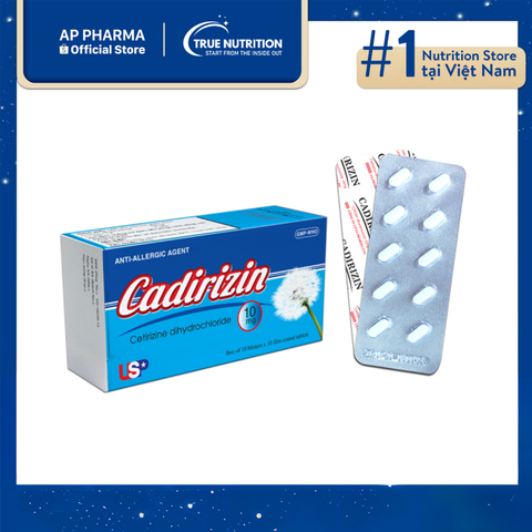  Thuốc Cadirizin: Tác Dụng, Liều Dùng, Lưu Ý và Cách Sử Dụng 