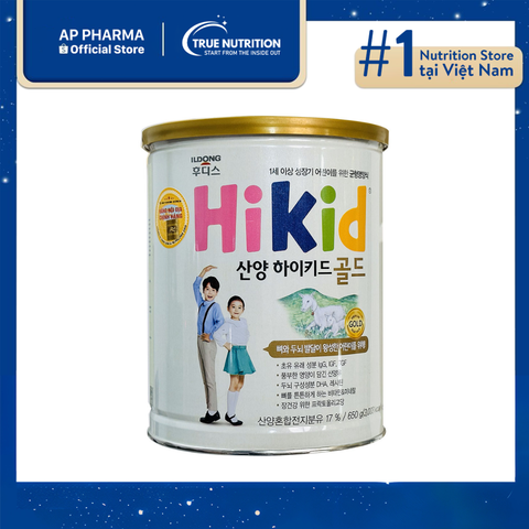  Sữa Dê Hikid Hàn Quốc: Cho Trẻ Cao Lớn, Thông Minh & Khỏe Mạnh 