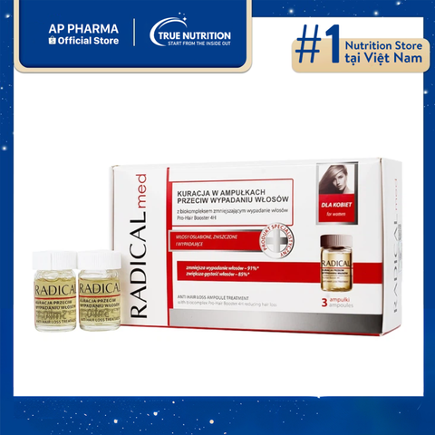  Radical Med Anti-Hair Loss Ampoule Treatment: Tinh Chất Chống Rụng Tóc Hiệu Quả 