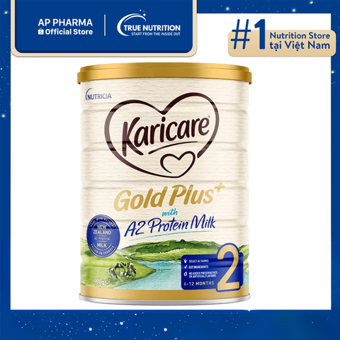  Karicare Gold Plus A2 Protein Số 2: Dinh Dưỡng An Toàn Cho Bé Từ 6-12 Tháng 