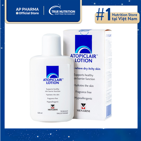  Atopiclair Lotion - Sữa Dưỡng Ẩm Tái Tạo Da Mềm Mại, Khỏe Mạnh! 
