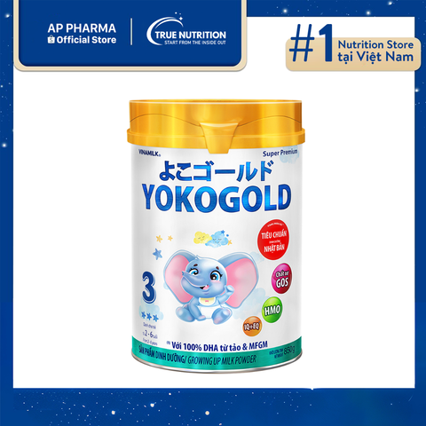  Sữa Vinamilk Yoko Gold 3: Sữa Bột Đầu Tay Cho Trí Não Và Tiêu Hóa Của Trẻ 