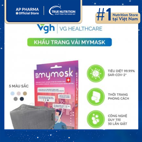 Khẩu trang vải công nghệ MyMask – Bảo vệ sức khỏe toàn diện mỗi ngày 