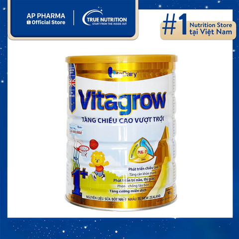  Sữa Vitagrow 1+ Có Tốt Không? Bí Quyết Giúp Trẻ Cao Lớn Và Khỏe Mạnh 