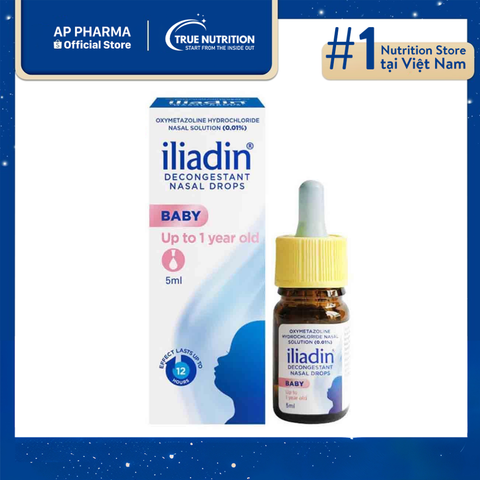 Nhỏ mũi Iliadin là thuốc gì? Thành phần, công dụng và cách dùng