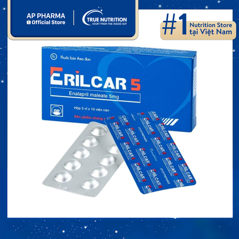  Thuốc Erilcar 5 Là Thuốc Gì? thành phần và lưu ý cách sử dụng 
