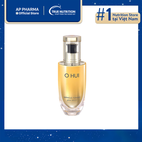  Serum OHUI Miracle Toning Glow - Tinh Chất Dưỡng Sáng Căng Mướt 