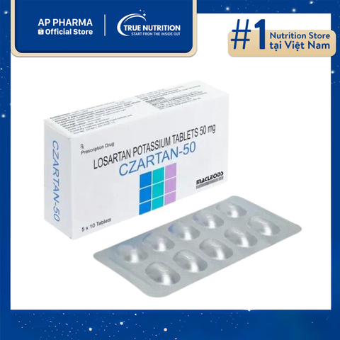  Thuốc Czartan 50 là thuốc gì? Thành phần và lưu ý cách sử dụng 