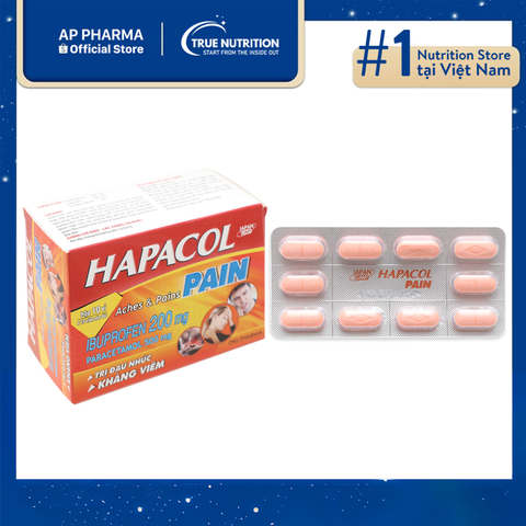  Thuốc Hapacol Pain Là Thuốc Gì? thành phần, công dụng và cách dùng 