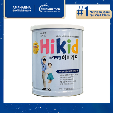  Sữa Hikid Premium Hàn Quốc: Tăng cường chiều cao cho trẻ từ 1 tuổi! 