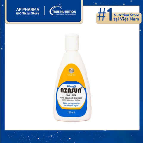  Dầu gội Azasun Extra Gamma: Giải pháp hoàn hảo cho da đầu sạch gàu 