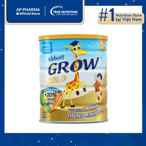  Sữa Abbott Grow Gold 3+: Cho Trẻ Tăng Cân Và Vươn Cao 