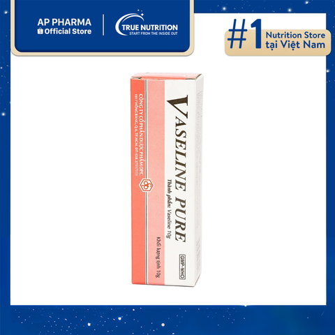  Tuýp Vaseline Dưỡng Môi - Vaseline Pure OPC: Ngăn Ngừa Khô Nẻ 