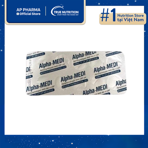  Thuốc Alpha Medi 8400 USP Là Thuốc Gì? thành phần, công dụng và cách dùng 