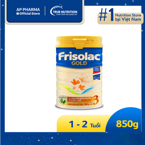  Sữa Frisolac Gold 3: Bí Quyết Giúp Bé Thông Minh, Khỏe Mạnh 