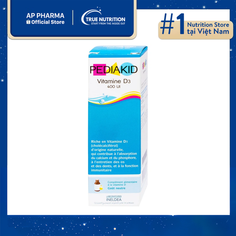  Pediakid Vitamin D3: Đẩy Mạnh Sự Phát Triển Toàn Diện Cho Trẻ 