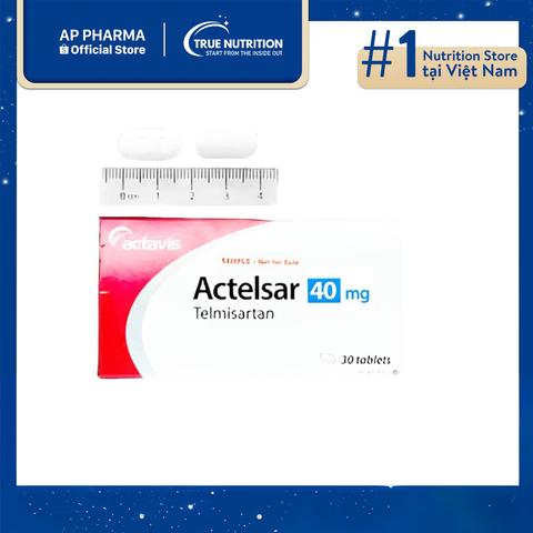  Thuốc Actelsar 40mg giá bao nhiêu? Thông tin thuốc, công dụng và cách sử dụng 