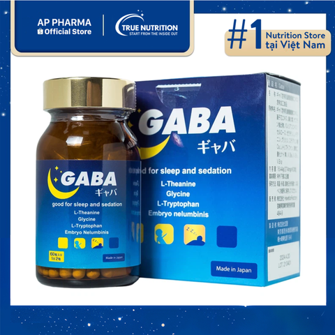  Gaba: Tạm Biệt Căng Thẳng, Chào Đón Giấc Ngủ An Lành 
