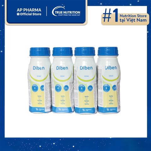  Sữa Diben Drink Vanilla: Hỗ Trợ Tối Ưu Cho Người Tiểu Đường 