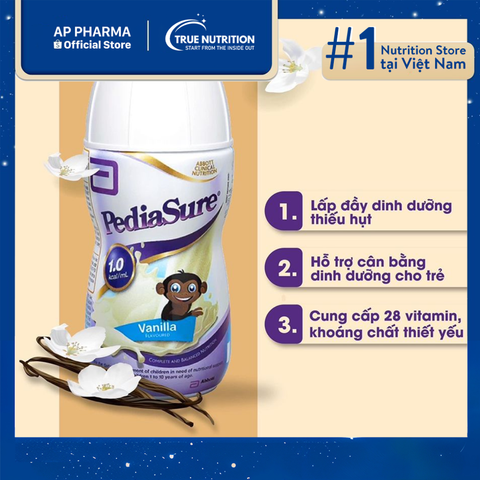  Sữa nước PediaSure Úc: Cung cấp dinh dưỡng tối ưu cho trẻ khỏe mạnh 