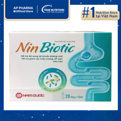  Ninbiotic Nam Dược - Lợi Khuẩn Tăng Cường Cải Thiện Tiêu Hóa Và Miễn Dịch 
