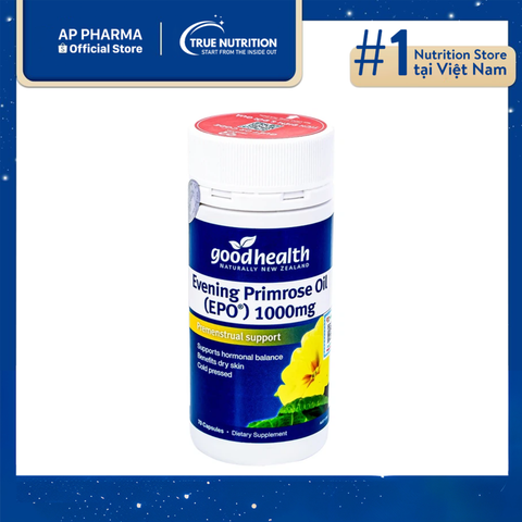  Evening Primrose Oil (EPO) 1000mg: Cân Bằng Nội Tiết Tố Nữ và Làm Đẹp Da 