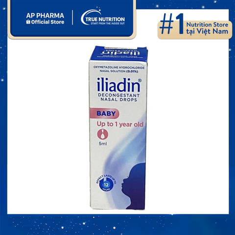 Nhỏ mũi Iliadin là thuốc gì? Thành phần, công dụng và cách dùng