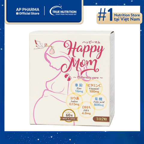  Happy Mom: Hỗ Trợ Mẹ Bầu Với Vitamin và Khoáng Chất 