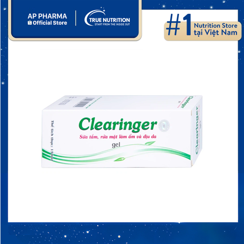  Sữa tắm, rửa mặt Clearinger Gamma: Da mềm mịn, sạch khuẩn hiệu quả! 