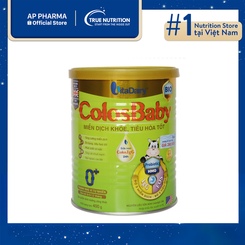  Sữa Colosbaby BIO 0+: Giải Pháp Dinh Dưỡng Cho Sự Phát Triển Toàn Diện Của Trẻ Sơ Sinh 