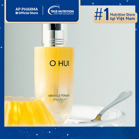  Serum OHUI Miracle Toning Glow - Tinh Chất Dưỡng Sáng Căng Mướt 