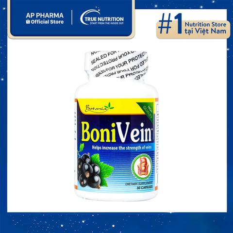 Viên Uống BoniVein Botania: Hỗ Trợ Tăng Sức Bền Tĩnh Mạch